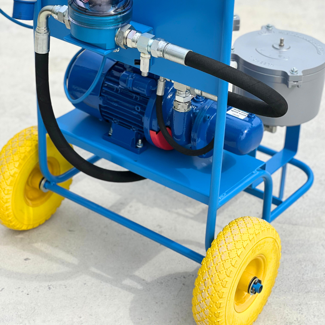 Maszyna/agregat do filtracji MS2 + filtr magnetyczny MM5 wersja CART - obrazek 2