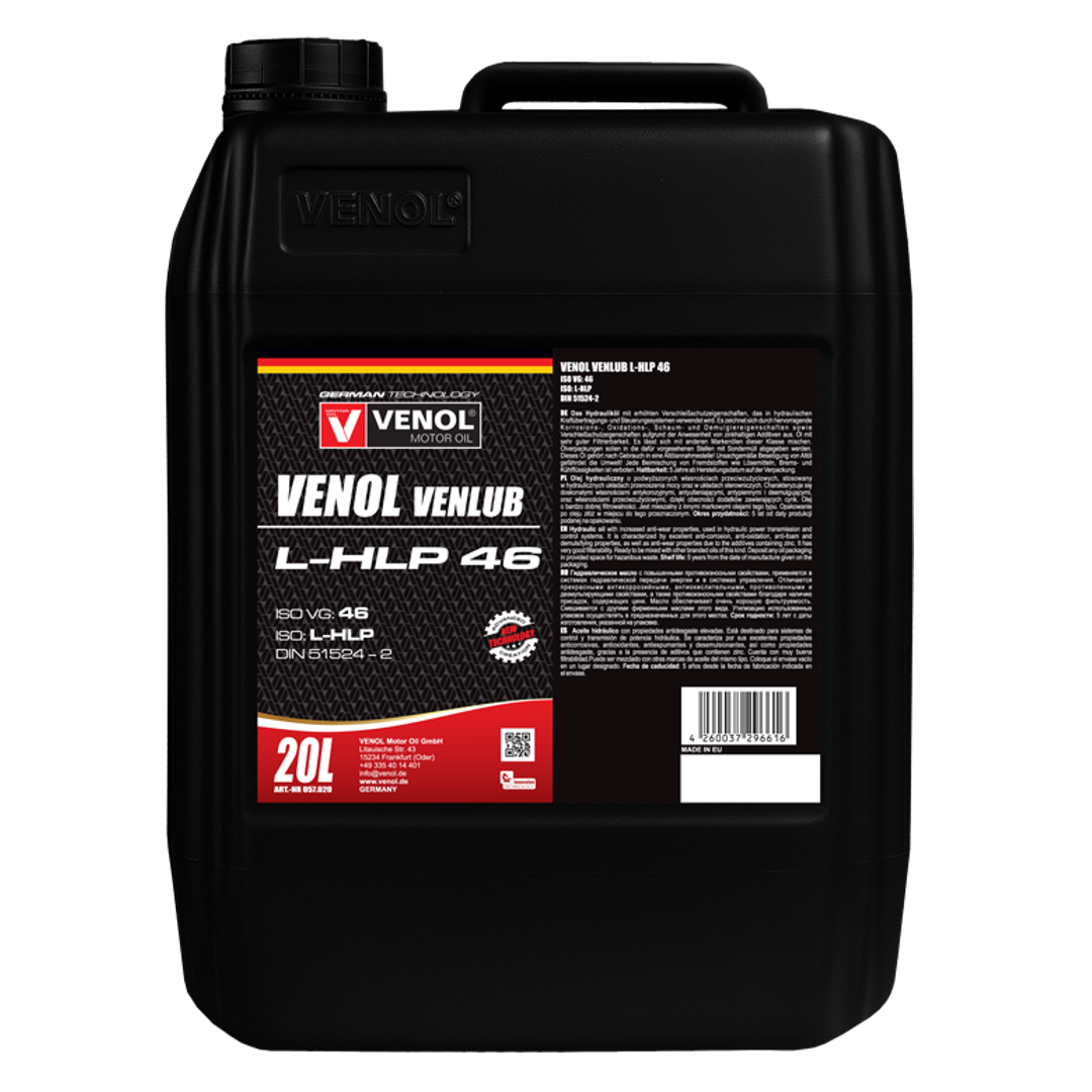 olej hydrauliczny VENOL VENLUB L HLP 46 - 20l